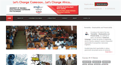 Desktop Screenshot of camerooncampaign.com